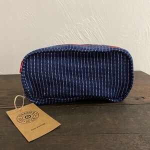 NWT Levi's x Target Denim Zippered Pouch/Makeup bag Limited Edition